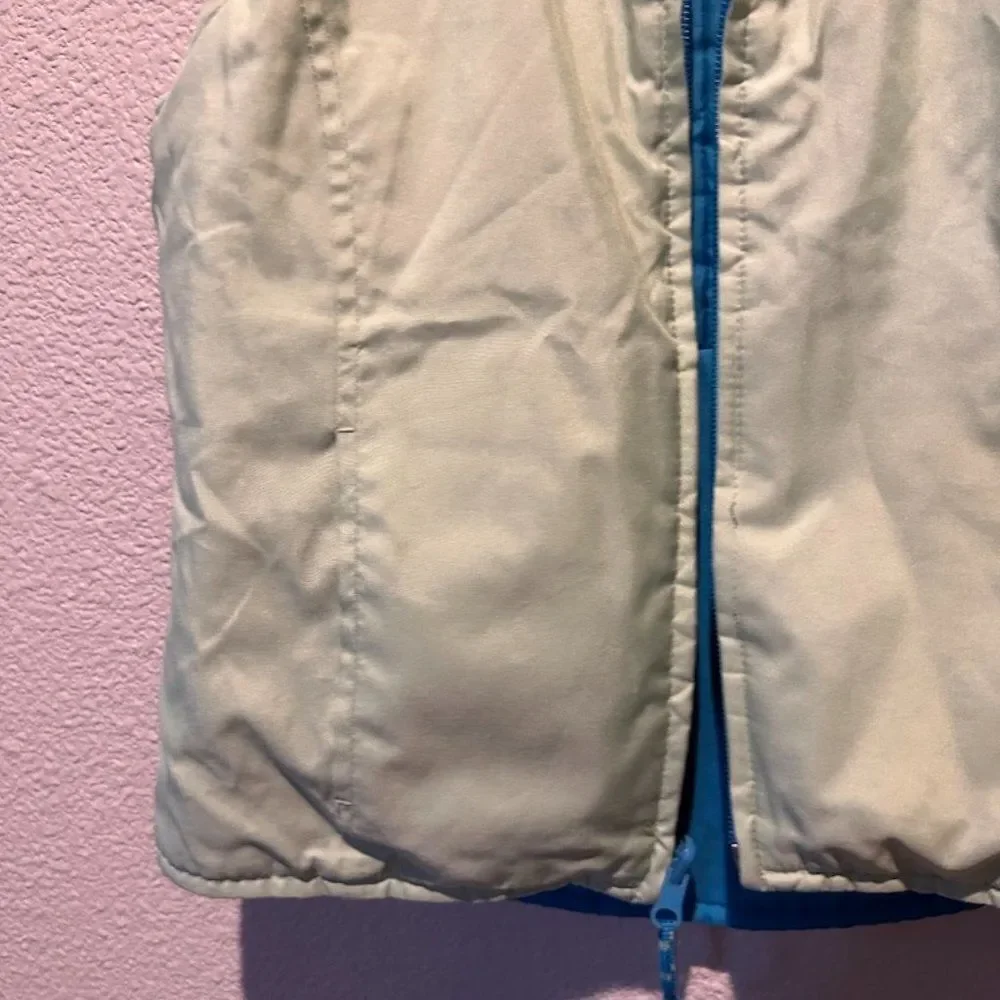 NEW GAP Girl Double Sided Vest in Blue & Green - Size L